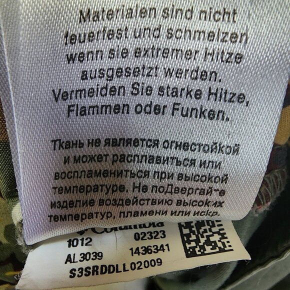 Columbia Jacket Womens Size M Medium Crossroads Utility Solid Green Omni Shade - Picture 7 of 7